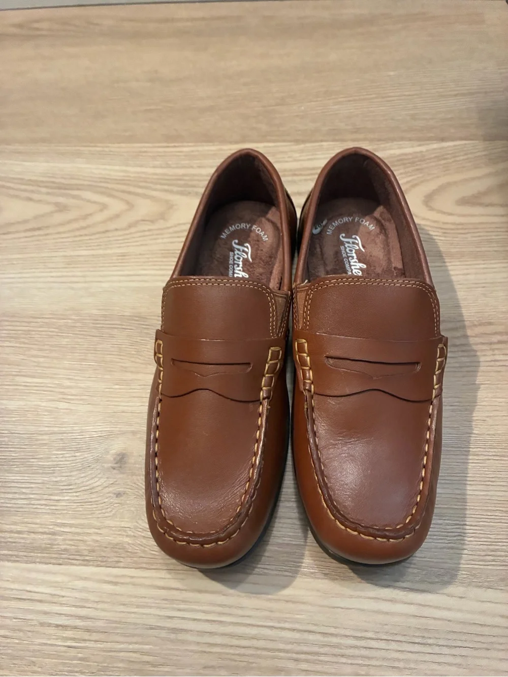 Florsheim Boy’s Brown Penny Loafers